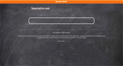 Desktop Screenshot of lonocreative.com
